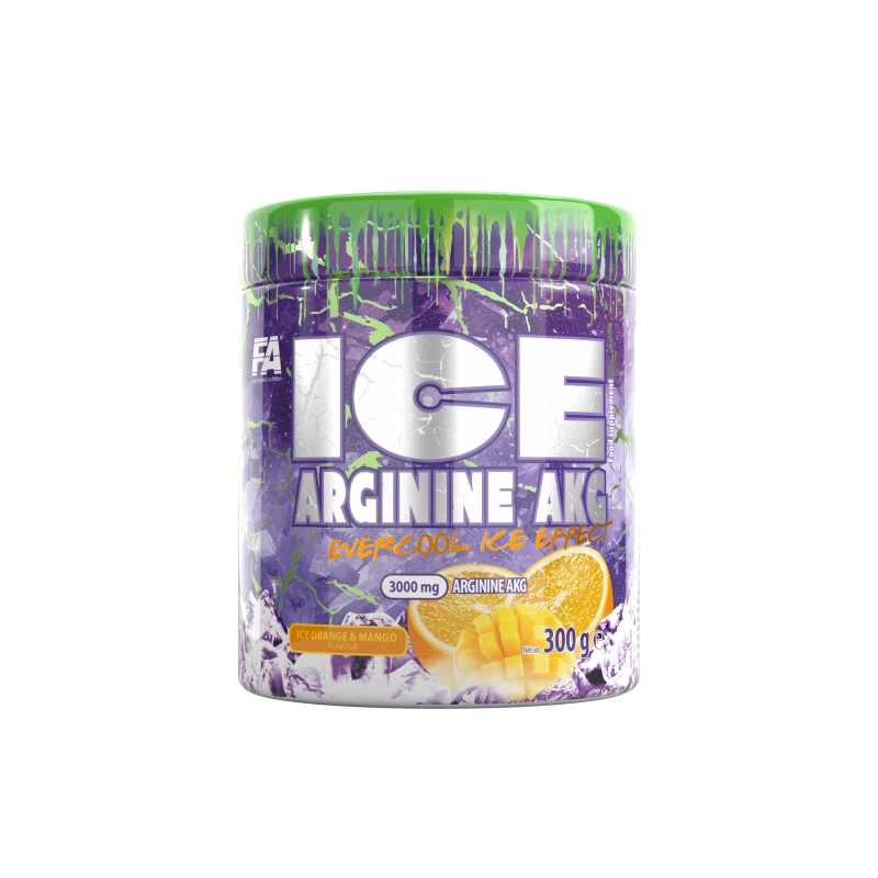 Оптом Fitness Authority Ice Arginine AKG 300 g Ice Orange Mango 12905 фото
