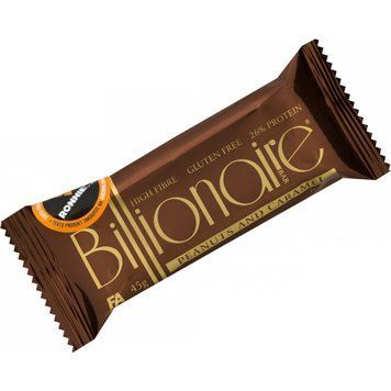 Опт Fitness Authority Billionaire bar 45 g Peanuts Caramel 12909 фотография