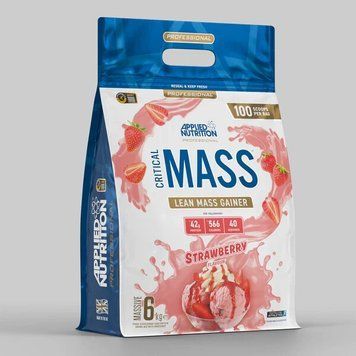 Опт Applied Nutrition Critical Mass Professional 6000 g Strawberry 12115 фотография