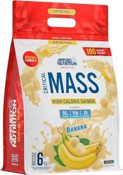 Опт Applied Nutrition Critical Mass Original 6000 g Banana 11804 фотография