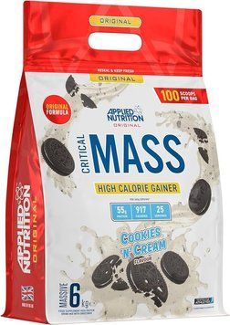 Опт Applied Nutrition Critical Mass Original 6000 g Cookies Cream 12736 фотография