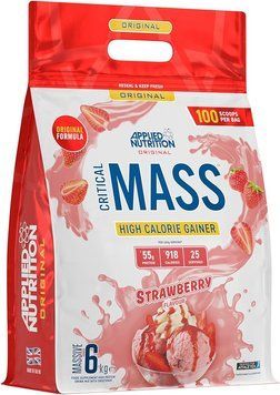 Опт Applied Nutrition Critical Mass Original 6000 g Strawberry 11802 фотография