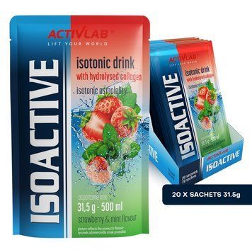 Опт Activlab ISO Active 31.5 g Strawberry & Mint 13460                                                                                                                                                фотография