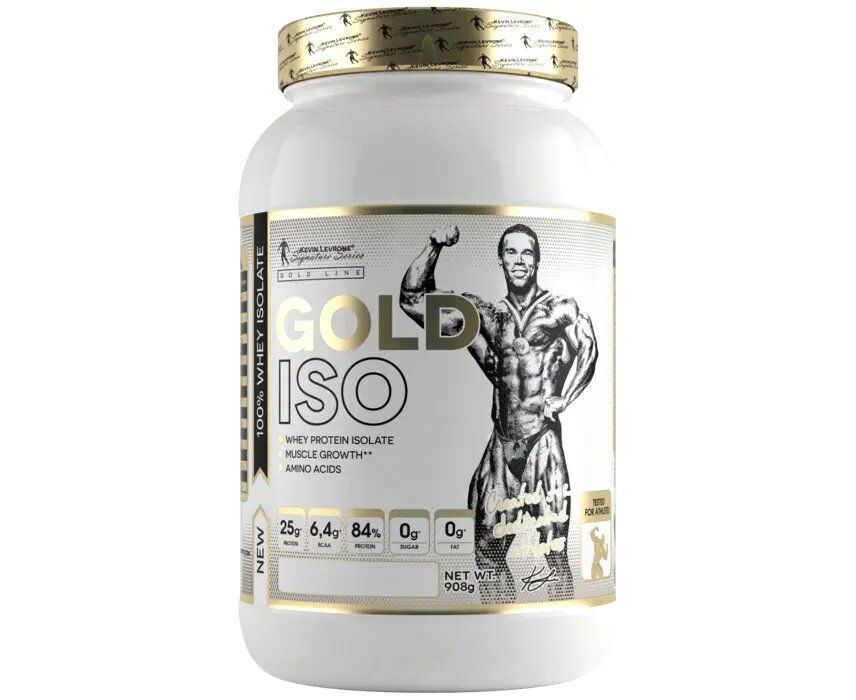 Оптом Kevin Levrone Gold ISO 908 g Strawberry Banana 9223 фото