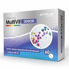 Опт Activlab MultiVit Senior 60 tabs 13177 фотография