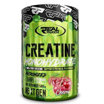 Опт Real Pharm Creatine Monohydrate 500 g Cherry Lemonade 4641 фотография